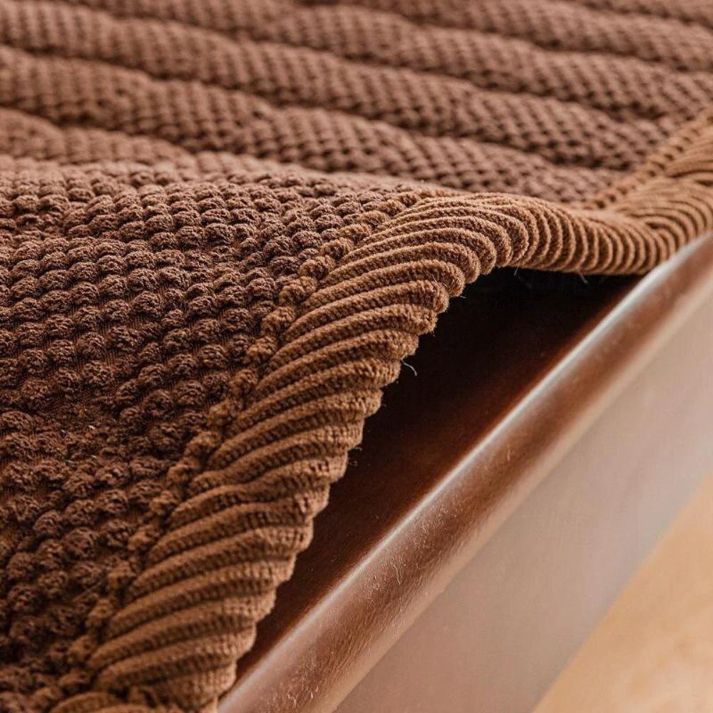 Corduroy Comfort Sofa Seat Cover by Casa & Beyond US