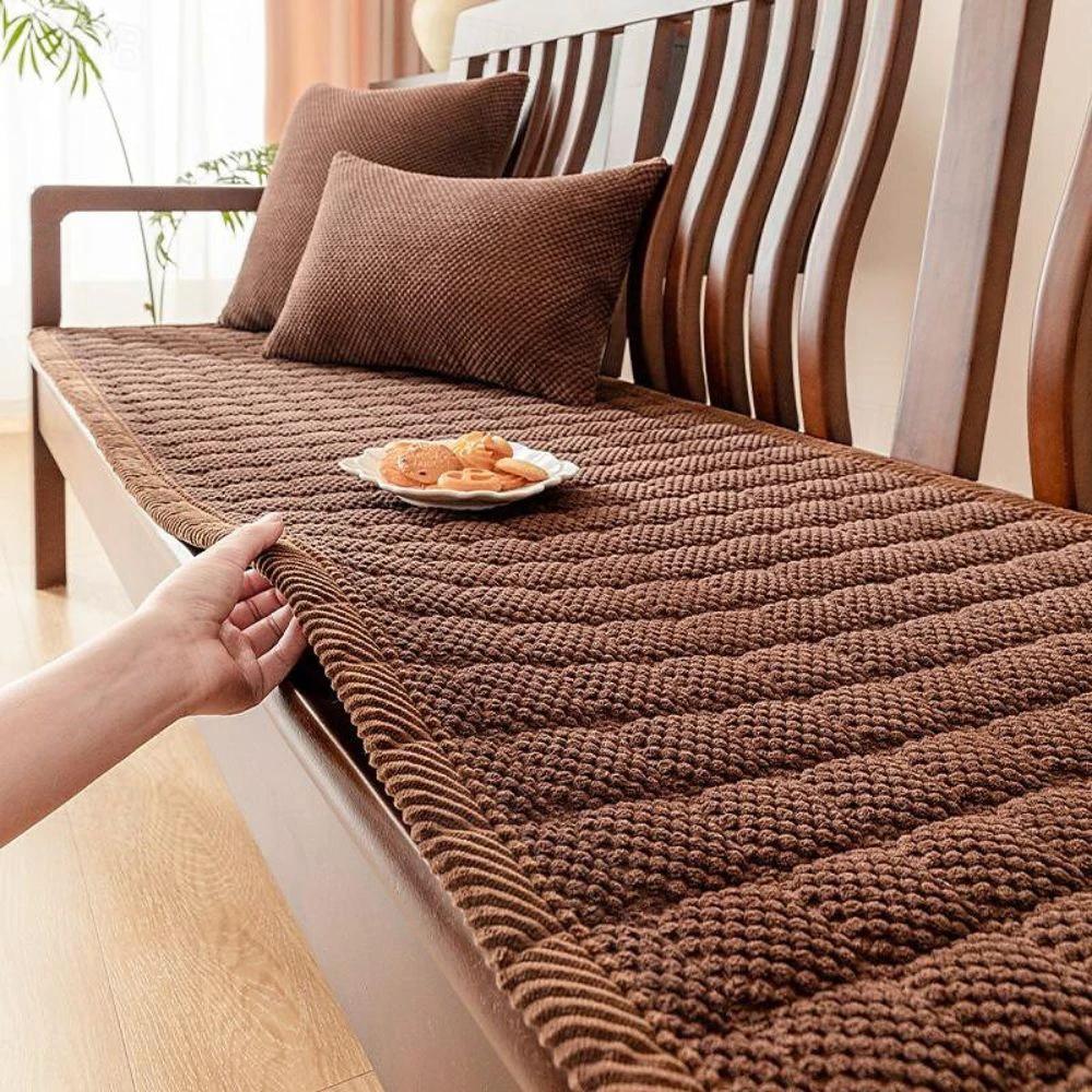 Corduroy Comfort Sofa Seat Cover by Casa & Beyond US