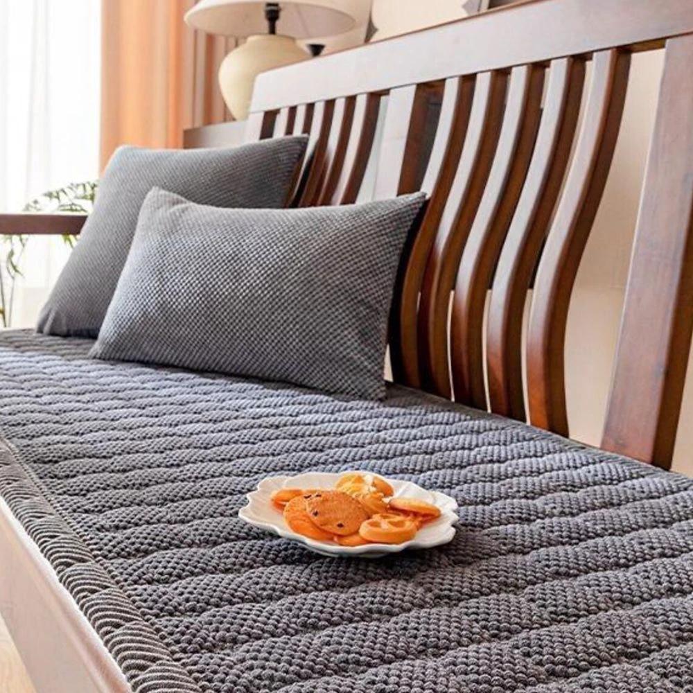 Corduroy Comfort Sofa Seat Cover by Casa & Beyond US