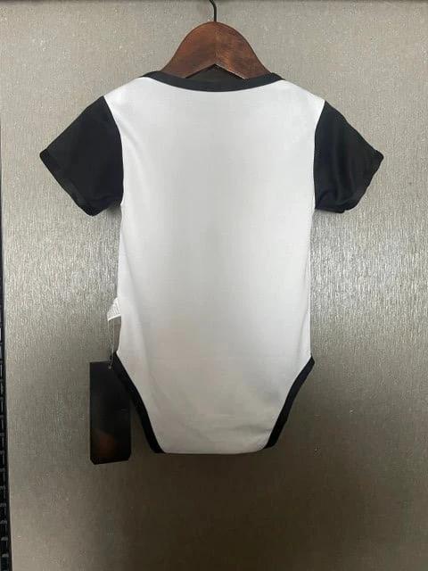 Corinthians 2025-26 Little Team Pride Soccer Baby Bodysuit – White by Soccer Jersey