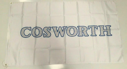 Cosworth Banner Flag Engine Car Power Train Electronics Racing Mechanic Workshop 3x5ft by flagsjustdoit