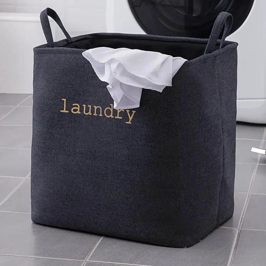 Cozy Cube Laundry Basket by Casa & Beyond