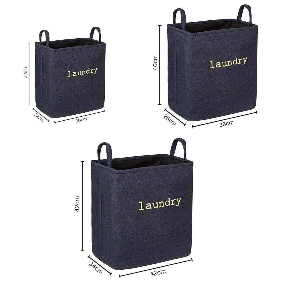 Cozy Cube Laundry Basket by Casa & Beyond