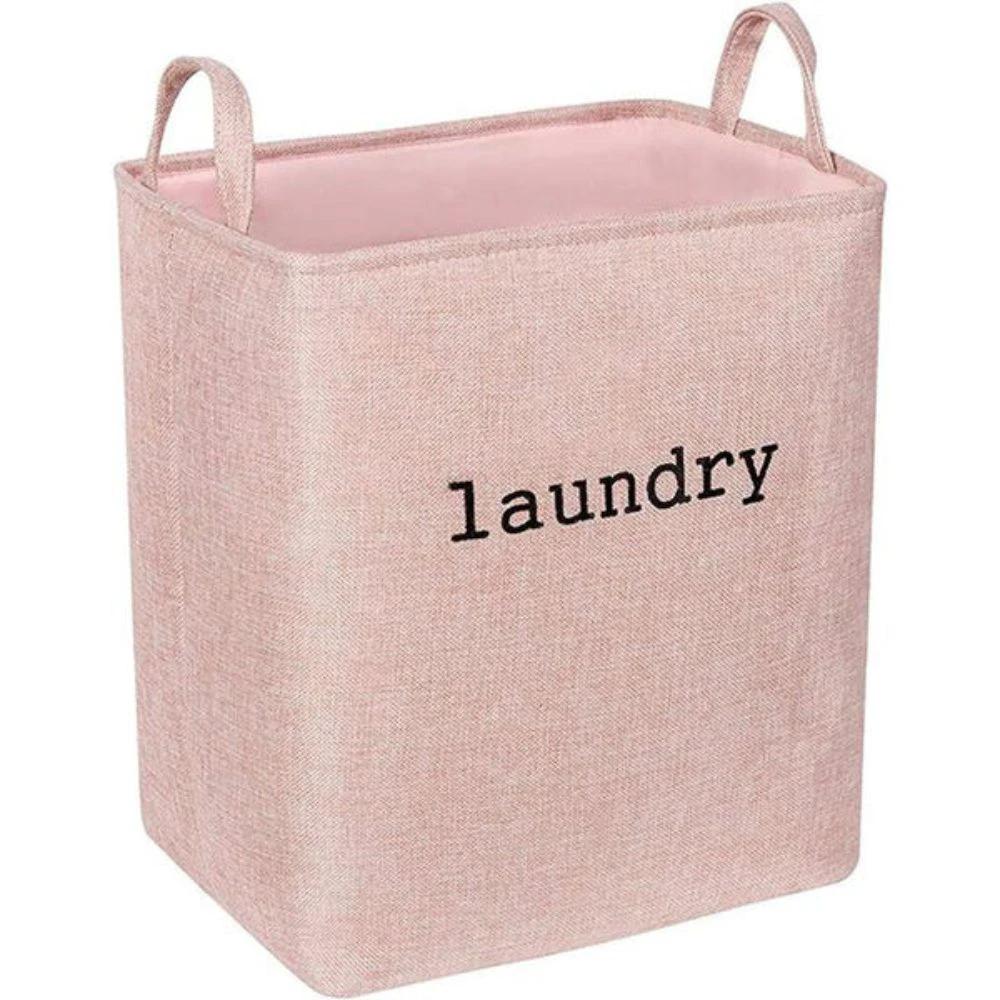Cozy Cube Laundry Basket by Casa & Beyond
