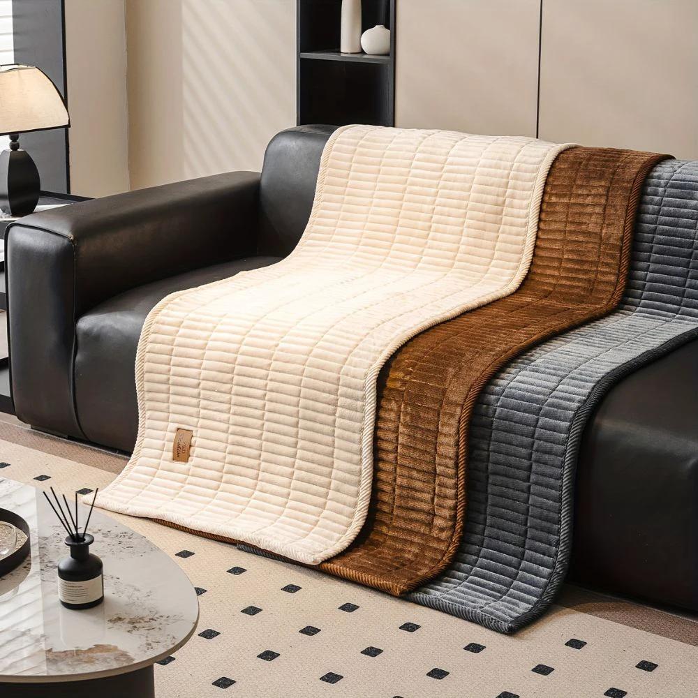 Cozy Quilted Couch Cover Protector by Casa & Beyond