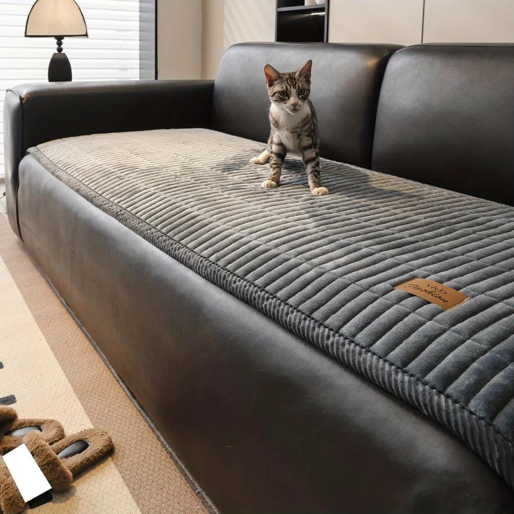 Cozy Quilted Couch Cover Protector by Casa & Beyond