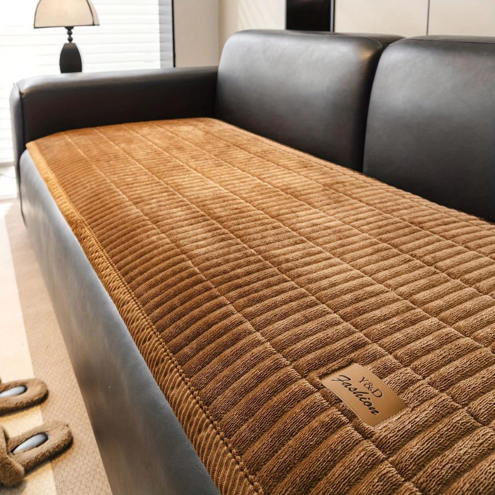 Cozy Quilted Couch Cover Protector by Casa & Beyond