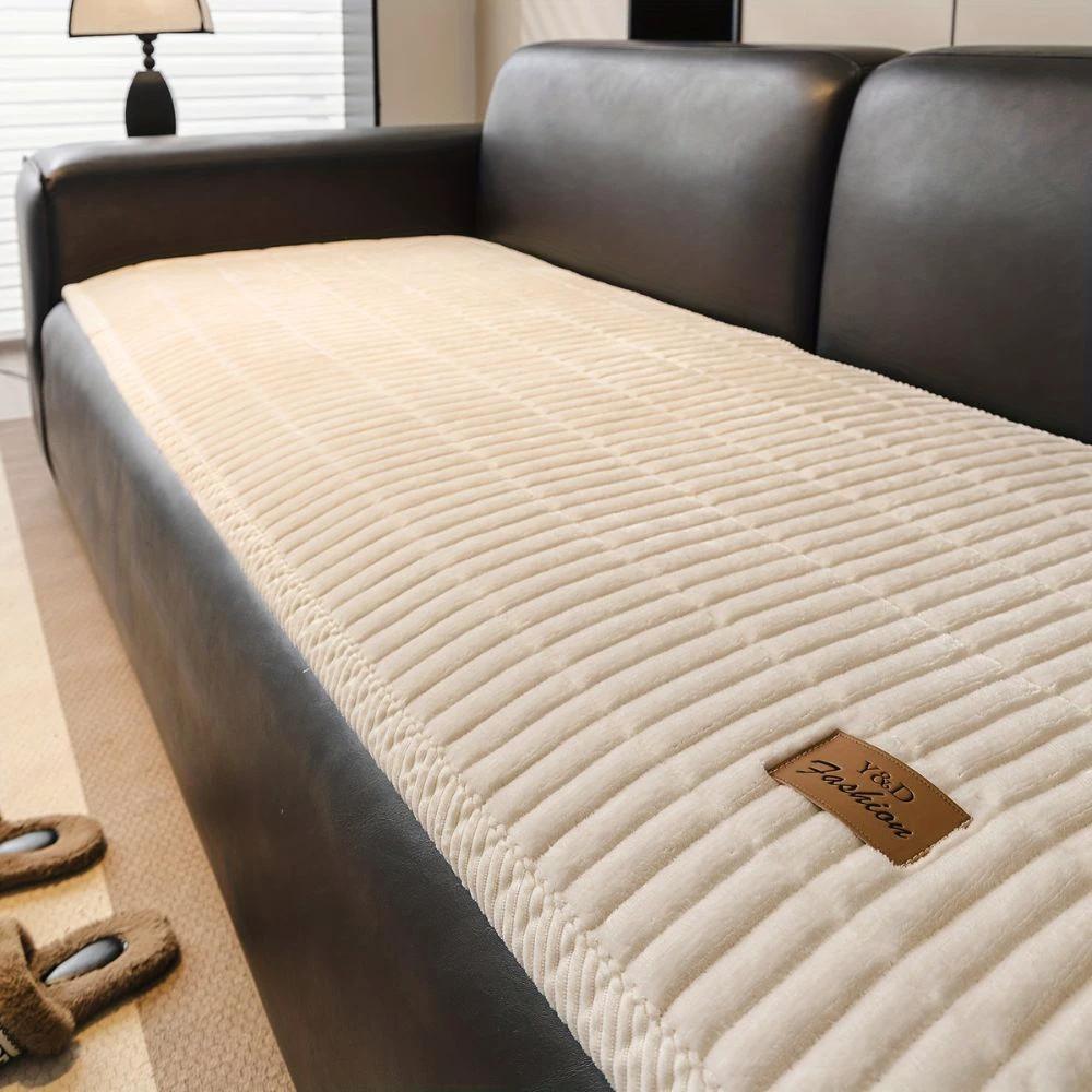 Cozy Quilted Couch Cover Protector by Casa & Beyond