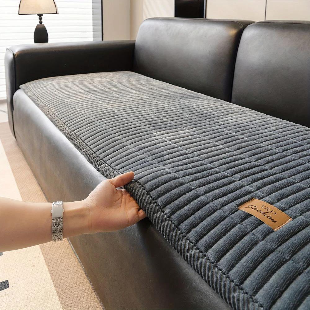 Cozy Quilted Couch Cover Protector by Casa & Beyond