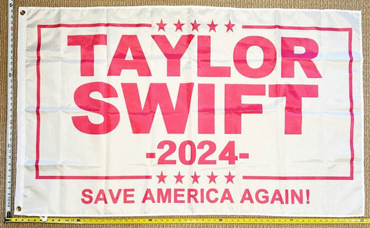 Country Music Flag Taylor Swift 2024 White Combs America Beer Sign 3x5ft by flagsjustdoit
