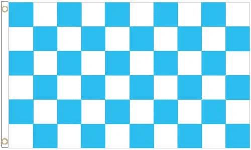 Coventry City Check Flag 3x5ft Banner Polyester by flagsjustdoit
