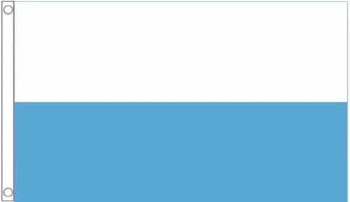 Coventry City Horizontal Halves Flag 3x5ft Banner Polyester by flagsjustdoit