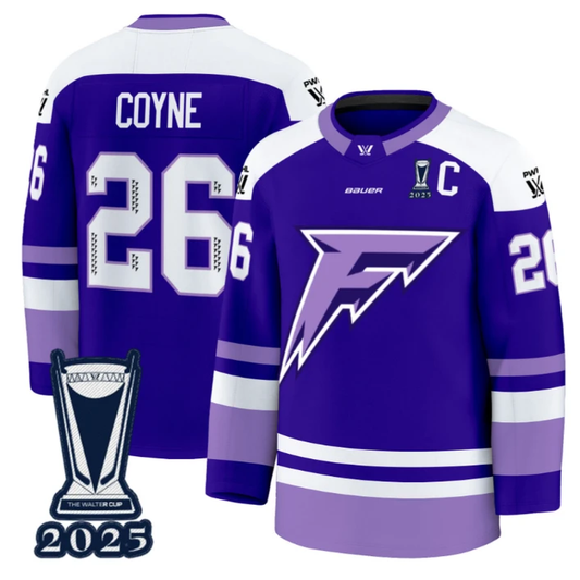 Coyne Schofield Jersey #26 Minnesota Frost 2025 PWHL Champions Premium Stitched by Hockey David