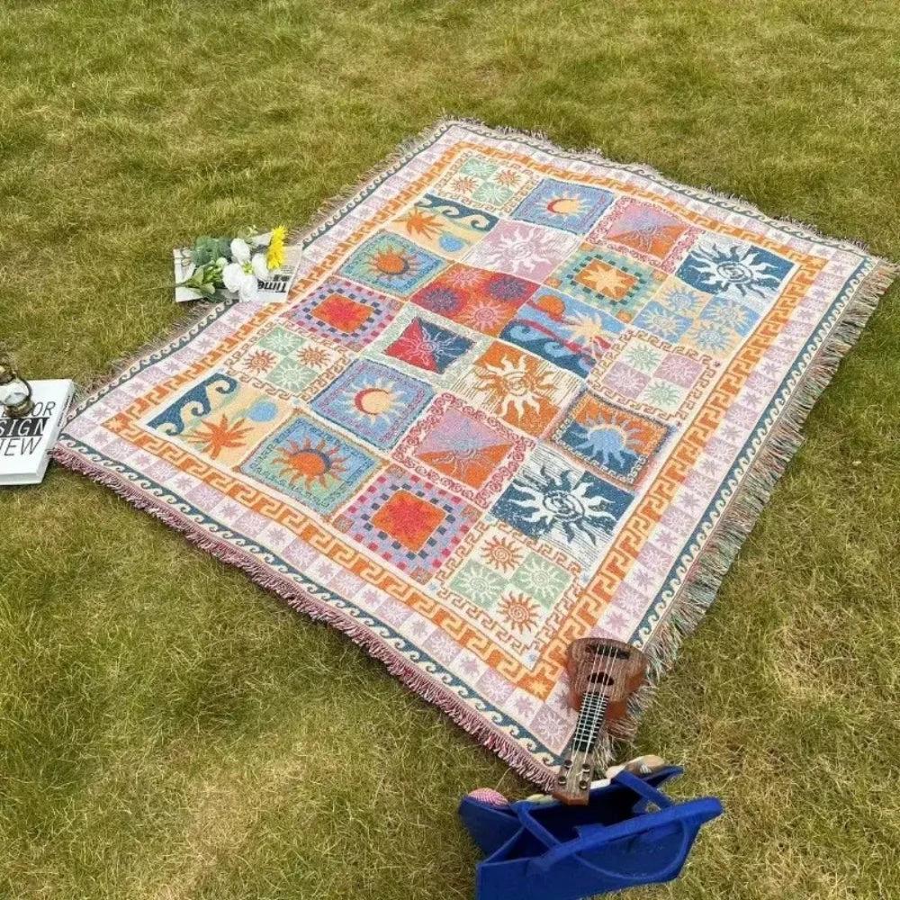 Sun & Soul Outdoor Picnic Blanket by Casa & Beyond