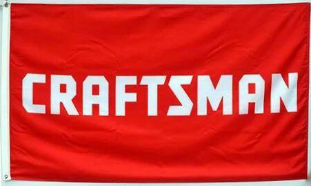 Craftsman Flag -American Tools Mechanic -100% polyester by flagsshop