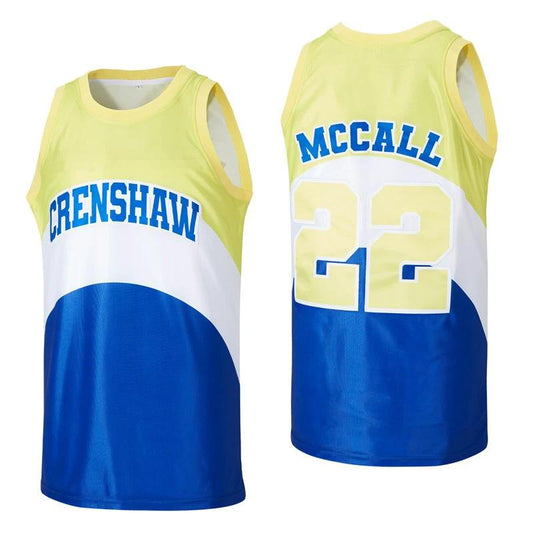 Crenshaw #22 Mccall Movie Basketball Jersey by My store basketball