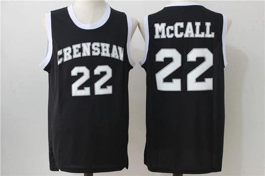 Crenshaw #22 Quincy Mccall Basketball Jersey Black by My store basketball