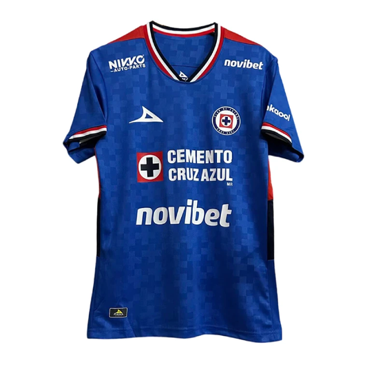 Cruz Azul 2025-26 Home ROMERO 18 Jersey – Blue by Soccer Jersey