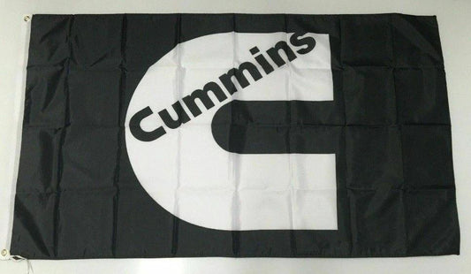 Cummins Flag Turbo Diesel Engine Car Truck Mechanic Man Cave 3x5ft by flagsjustdoit