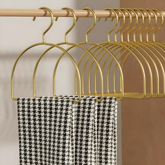 Curved Scarf Hanger Space Saving Storage | 4pcs Set by Casa & Beyond