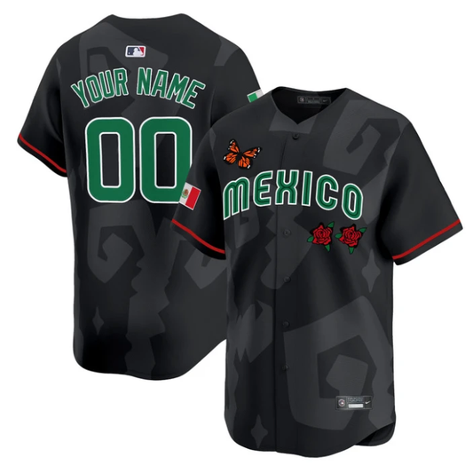 Custom 2025 Mexican Heritage x Sentrock Jersey Vapor Premier Limited Stitched Red by My Store