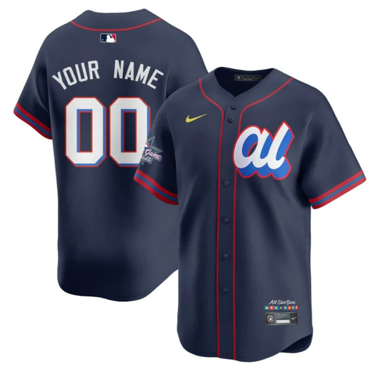 Custom American League 2025 Jersey Name, Number MLB All-Star Limited Stitched by My Store