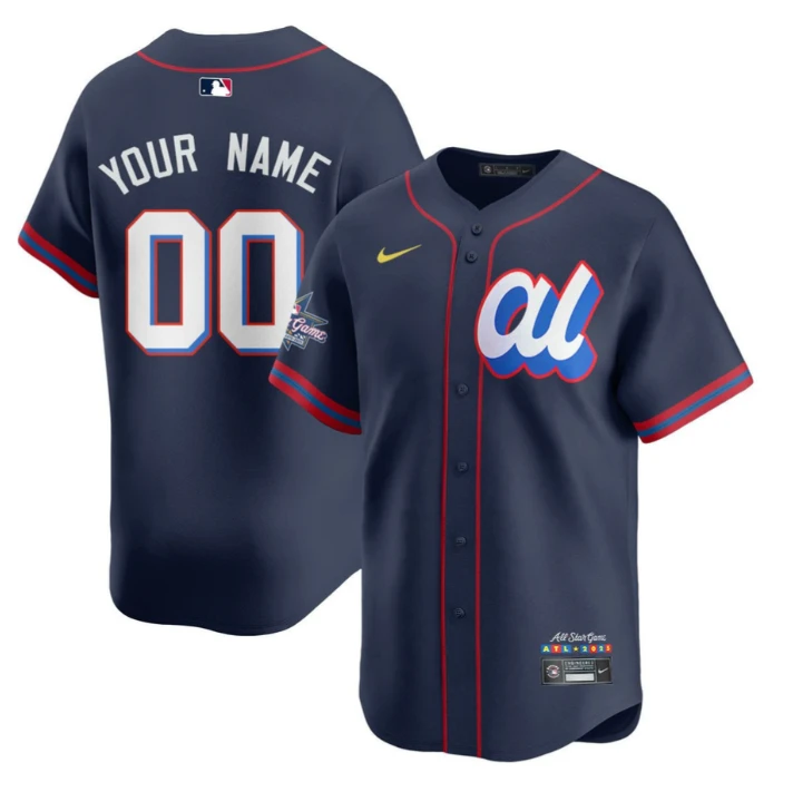 Custom American League 2025 MLB All-Star Jersey Name, Number All Stitched by My Store