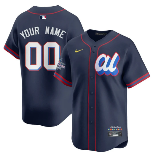 Custom American League 2025 MLB All-Star Jersey Name, Number All Stitched by My Store