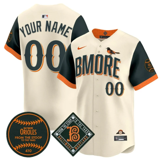 Custom Baltimore Orioles Jersey 2026 City Connect Vapor Premier Limited Stitched by My Store