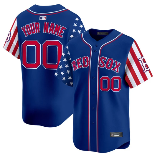 Custom Boston Red Sox Jersey 2025 Memorial Day Vapor Premier Limited Stitched Royal by My Store
