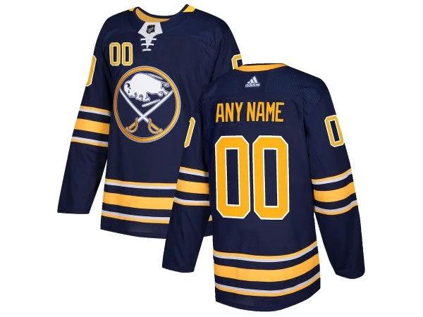 Custom Buffalo Sabres Navy Home Jersey by Hockey David