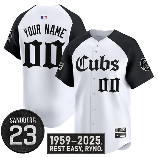 Custom Chicago Cubs Jersey Ryne Sandberg Tribute Limited Stitched Alternate by My Store