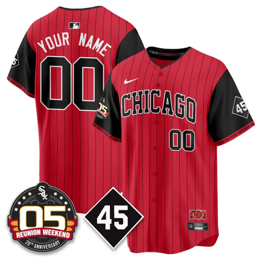 Custom Chicago White Sox Jersey Bobby Jenks 2025 Reunion Weekend City Connect by My Store