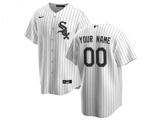 Custom Chicago White Sox White Flex Base Jersey by My Store