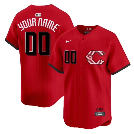 Custom Cincinnati Reds Jersey 2026 City Connect Vapor Premier Limited Stitched by My Store