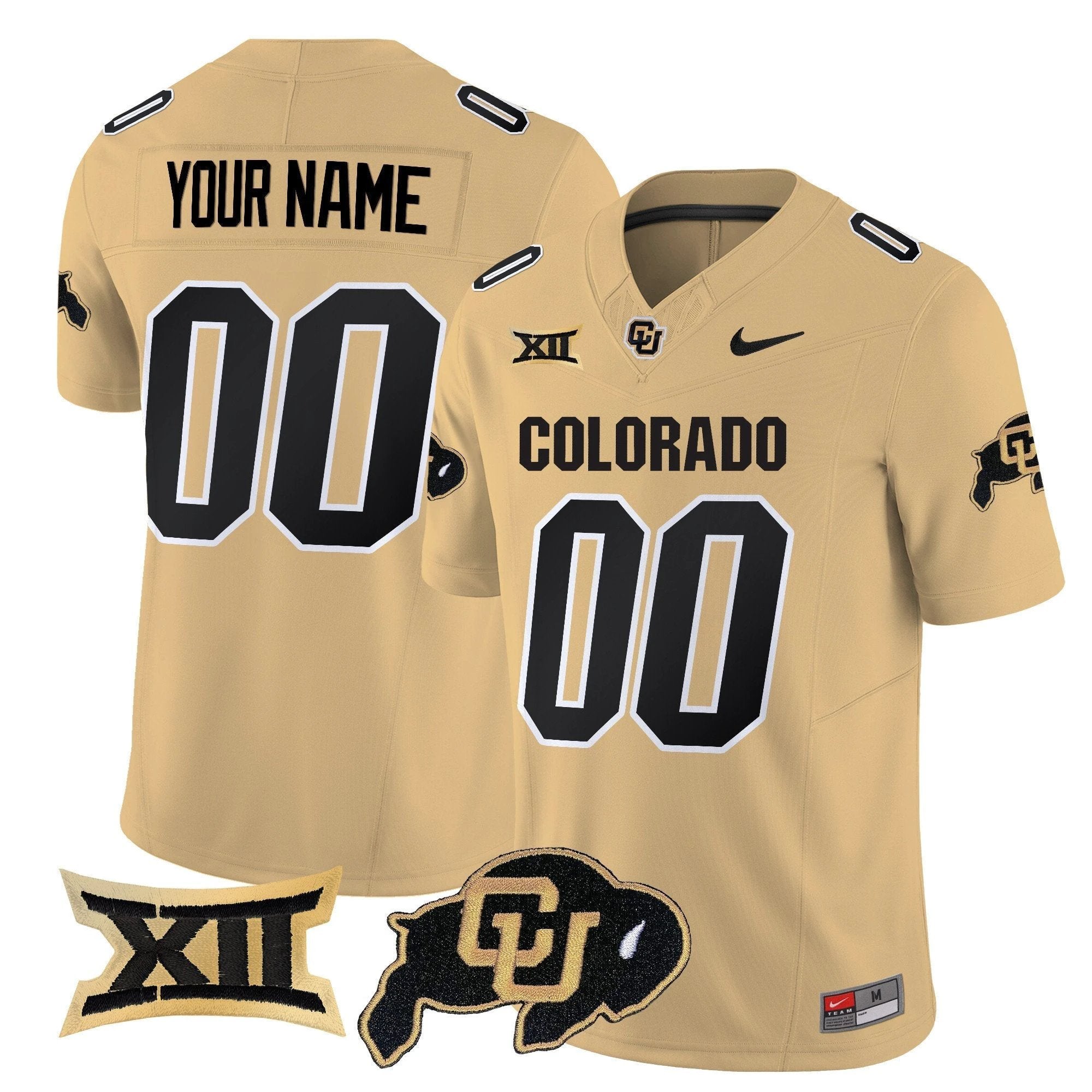 Custom Colorado Buffaloes Jersey 2025 Vapor Limited Stitched White by My Store