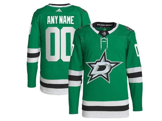 Custom Dallas Stars Green Home Jersey by Hockey David