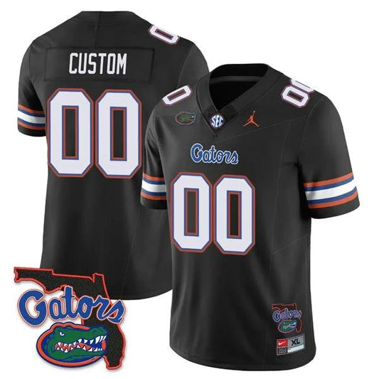 Custom Florida Gators Jersey Name and Number College Football Black Limited – All Stitched by My Store