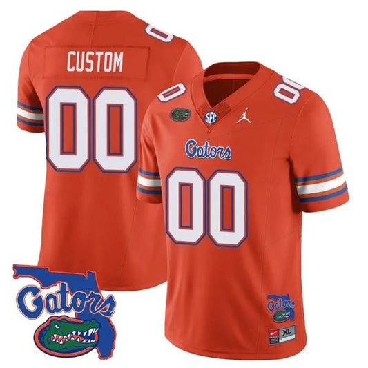 Custom Florida Gators Jersey Name and Number College Football Orange Limited – All Stitched by My Store