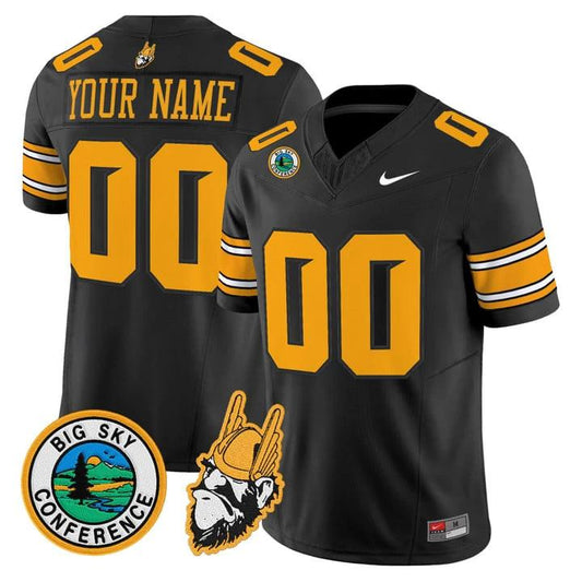 Custom Idaho Vandals Jersey 1975 Throwback Vapor Limited Stitched Black by My Store NCAA Football Jerseys