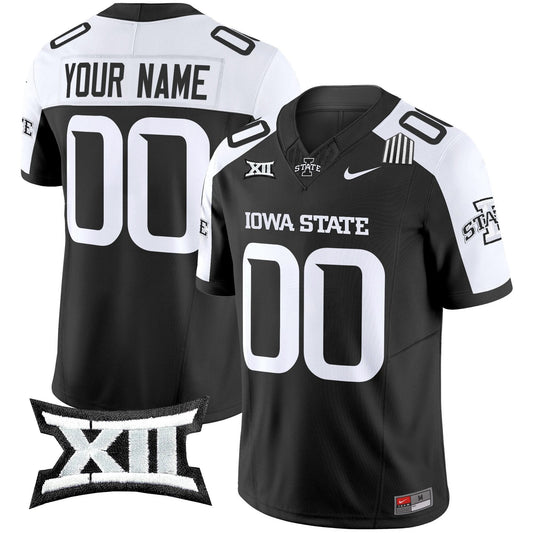 Custom Texas Longhorns Jersey Peach Bowl Patch Vapor Football Black Alternate (Copy) by My Store