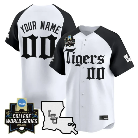 Custom LSU Tigers Jersey 2025 World Series Gothic Geaux Edition Stitched by My Store
