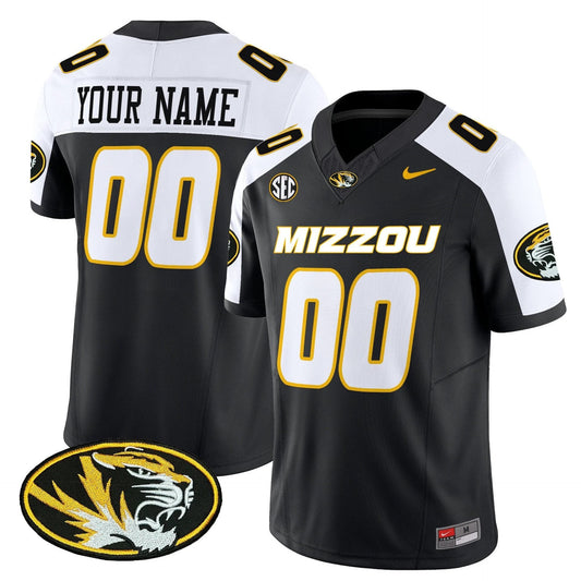 Custom Missouri Tigers Jersey Name, Number 2025 Vapor Limited Stitched Black Alter by My Store