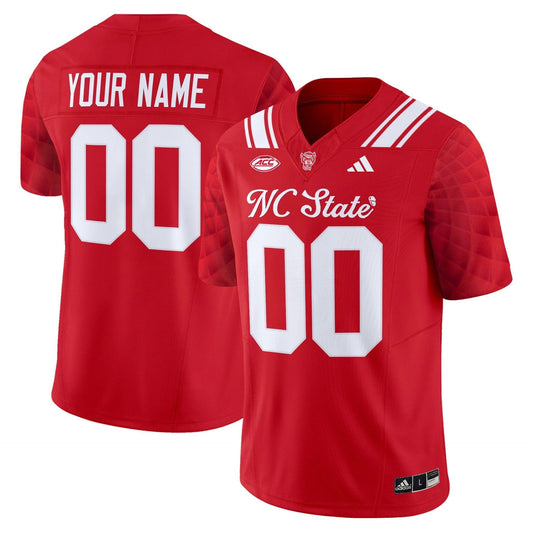 Custom NC State Wolfpack Jersey City of Oaks 2025 Limited Stitched by My Store NCAA Football Jerseys