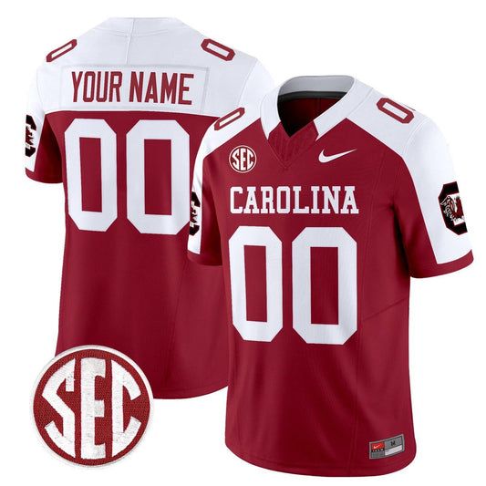 Custom South Carolina Gamecocks Jersey 1980 Throwback Rebrand 2026 Garnet Alter by My Store NCAA Football Jerseys