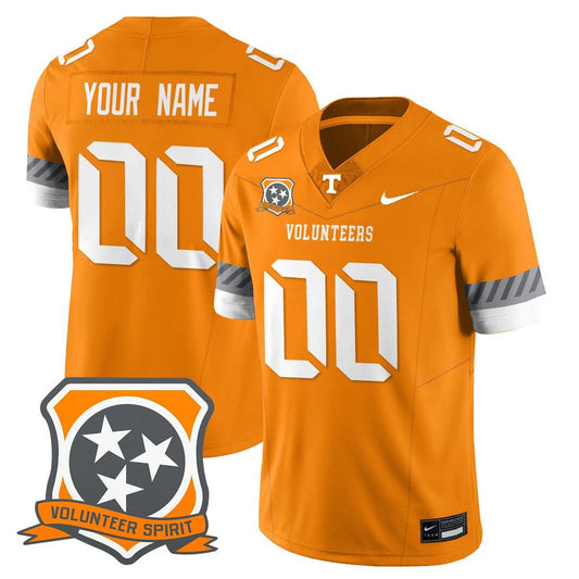 Custom Tennessee Volunteers Jersey Name, Number 2025 Spirit Stitched Orange by My Store