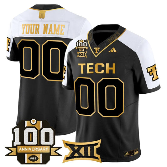 Custom Texas Tech Red Raiders Jersey 2025 100th Anniversary Stitched Alternate by My Store NCAA Football Jerseys