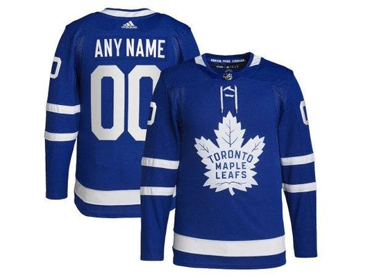 Custom Toronto Maple Leafs Blue Home Jersey by Hockey David