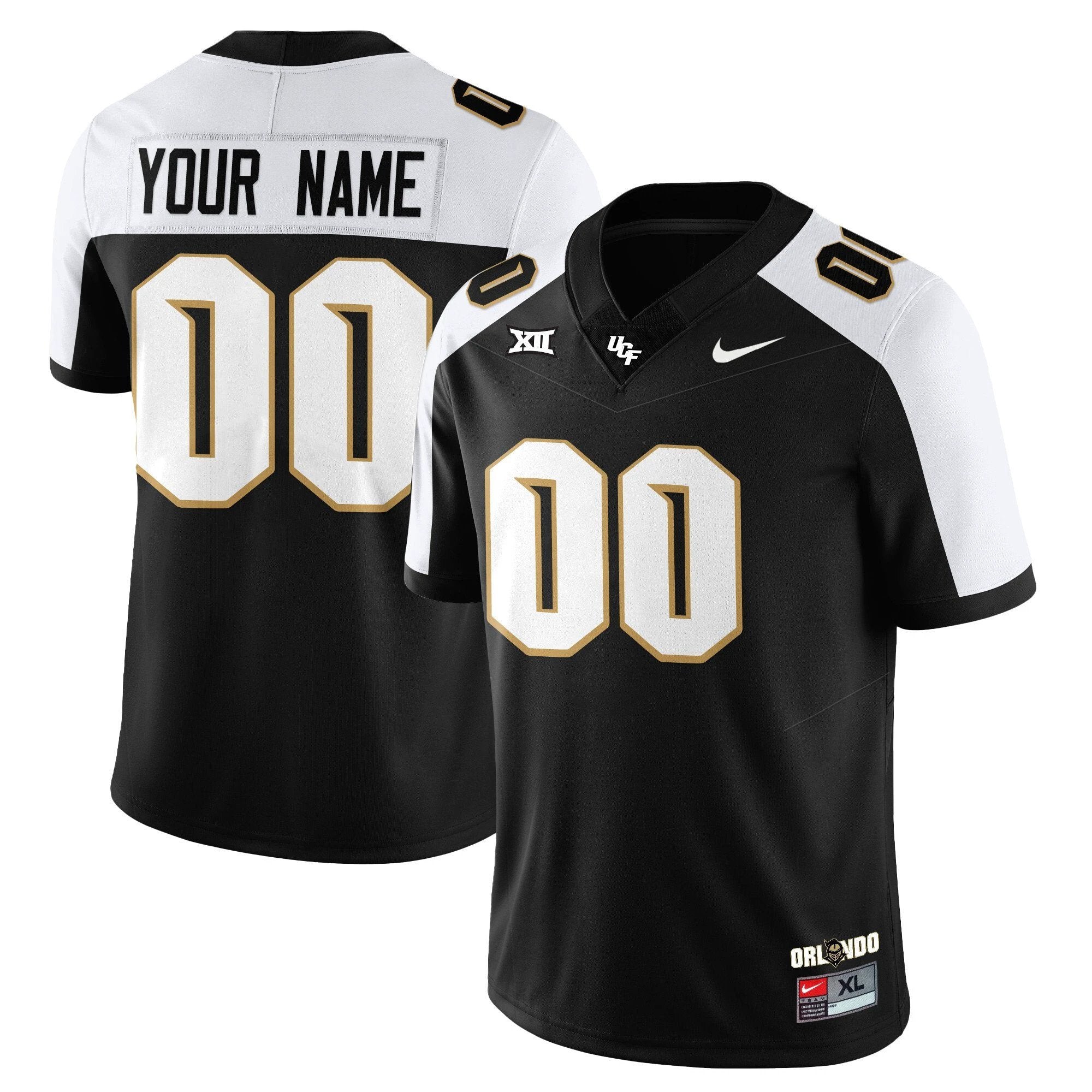 Custom UCF Jersey Name, Number Football 2025 Core Uniforms Stitched Alternate by My Store