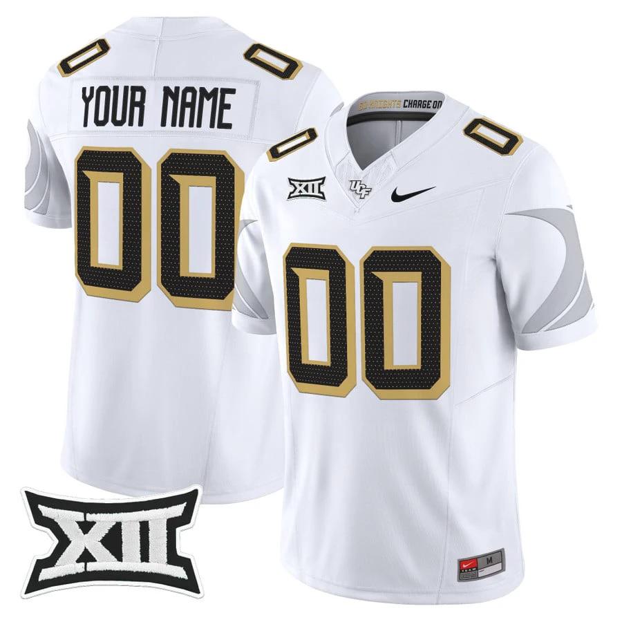 Custom UCF Knights Jersey Name, Number 2025 Vapor Limited Stitched White by My Store NCAA Football Jerseys